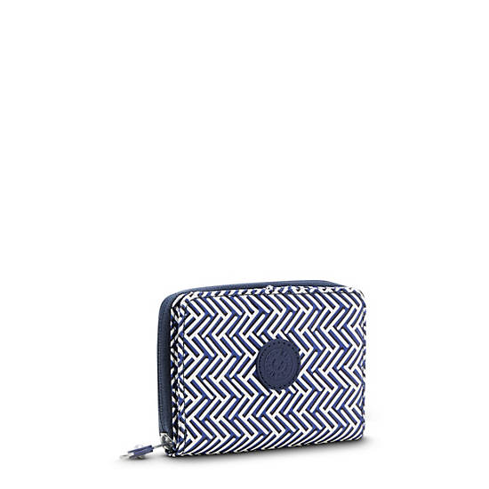 Kipling Money Love Klassiska Printed Small Wallet Plånbok Marinblå | SE 1017XY